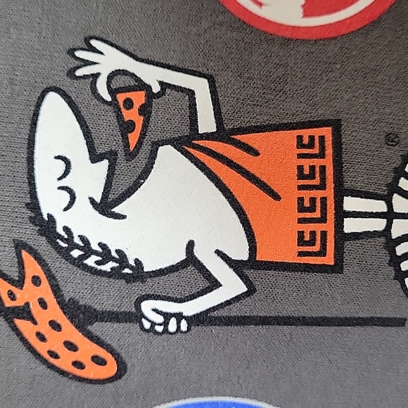 Detroit Classics Sweatshirt XL Detroit Pistons Little Caesars Roman Red Wings - Picture 6 of 7